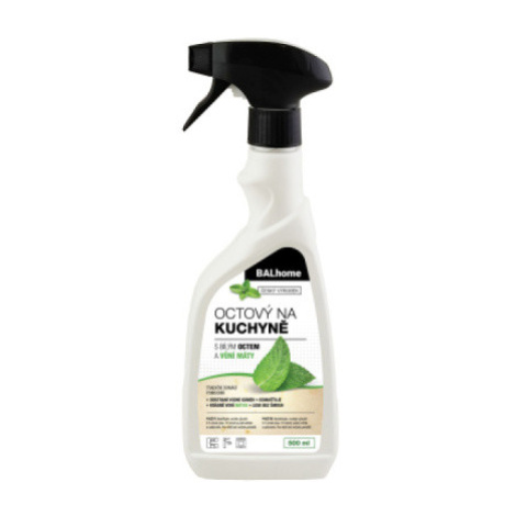 Balhome octový čistič na kuchyně s vůní máty 500 ml, rozprašovač