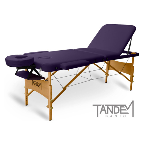 Skládací masážní stůl TANDEM Basic-3 Barva: fialová