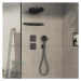 HANSGROHE ShowerSelect Comfort Ventil pod omítku, pro 3 spotřebiče, kartáčovaný černý chrom 1558