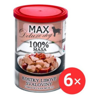 Sokol Falco MAX deluxe kostky libové svaloviny 6 × 400 g