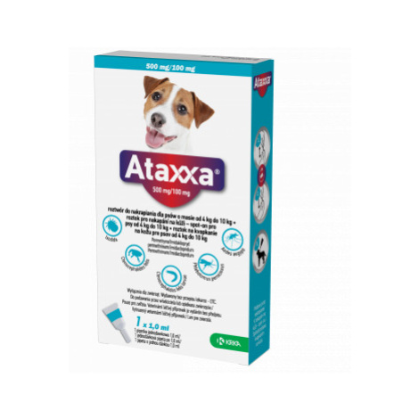 Ataxxa pro psy 4-10kg spot-on 1x1ml