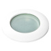 Koupelnové stropní zápustné bodové svítidlo AZzardo Emilio white AZ0871 MR16/GU10 1x50W IP54 9cm
