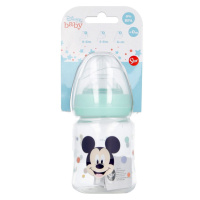 STOR - Kojenecká láhev MICKEY MOUSE, 0+, 150ml, 13001