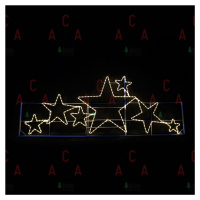 ACA Lighting Vánoční LED venkovní hvězdy teplá bílá X082641215