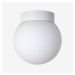 LUCIS stropní a nástěnné svítidlo POLARIS S 1x150(116)W E27 sklo bílá opál BS24.11.350.41