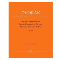 Slovanská rapsodie As dur op. 45/3: partitura