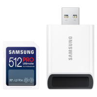 Samsung SDXC 512GB PRO ULTIMATE + USB adaptér