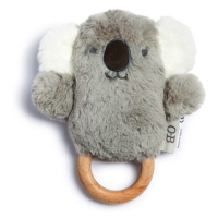 O.B. DESIGNS - Plyšové chrastítko koala, Grey