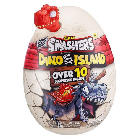 Smashers Dino Island Egg malé balení červený Zuru