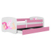 Kocot kids Dětská postel Babydreams víla s křídly růžová, varianta