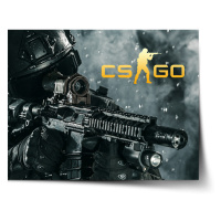 Sablio Plakát CS:GO Voják 1 - 60x40 cm