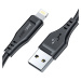 Acefast Kabel USB k Lightining Acefast C3-02, MFi, 2,4A 1,2 m (černý)