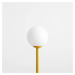 ALDEX Stolní lampa Joel, výška 35 cm, žlutá/bílá