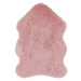Flair Rugs koberce Kusový koberec Faux Fur Sheepskin Pink - 160x230 cm