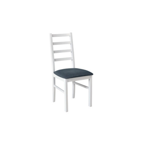 Jídelní židle NILO 8 Bílá Tkanina 6 Drewmix
