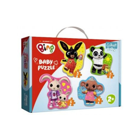 Puzzle baby Bing Bunny a přátelé v krabici 27,5x19x6cm 2+ Teddies