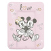 CEBA Podložka přebalovací měkká na komodu 50x70 Disney Minnie & Mickey Pink