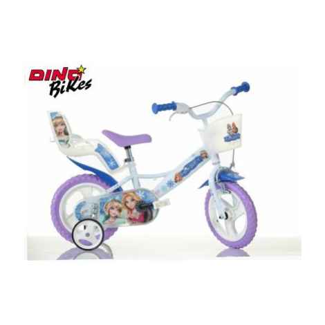 DINO Bikes - Dětské kolo 12"" Snow Queen 2022