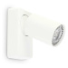 Nástěnné bodové svítidlo Ideal Lux Rudy AP1 Bianco 229027 GU10 1x35W IP20 bílé