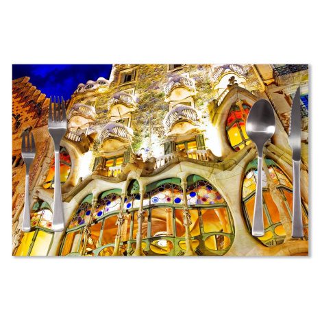 Sablio Prostírání Barcelona Gaudi Casa Batllo 1: 40x30cm