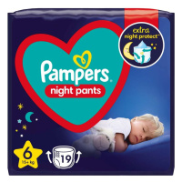 PAMPERS Night Pants 6 15 kg+ 19 ks