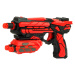 mamido  Dětská pistole s pěnovými náboji červená