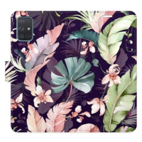 iSaprio Flip pouzdro Flower Pattern 08 pro Samsung Galaxy A71