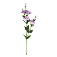 Umělá květina Eustoma 80 cm, fialová