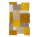 Flair Rugs koberce Kusový koberec Abstract Collage Ochre/Natural - 150x240 cm