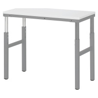 RAU Pracovní stůl ESD, rozsah přestavování výšky 650 - 1000 mm, š x h 1000 x 500 mm