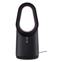 SILVERCREST® Stolní bezlopatkový ventilátor s LED osvětlením (černá)