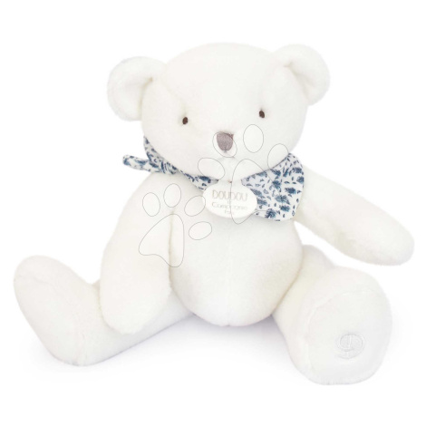 Plyšový medvídek L'Ours Doudou® Bear White Doudou et Compagnie bílý 25 cm od 0 měsíců