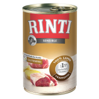 Výhodné balení RINTI Sensible 24 x 400 g - jehněčí mix, 2 druhy