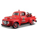 Maisto - Harley-Davidson Custom, 1948 Ford F-1 Pick up + 1936 EL Knucklehead, 1:24