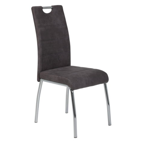 Jídelní židle Susi, Textilní Kůže, Antracitová Möbelix