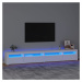 vidaXL TV skříňka s LED osvětlením bílá 270x35x40 cm