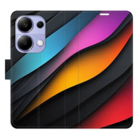 iSaprio Flip pouzdro Color Waves pro Xiaomi Redmi Note 13 Pro