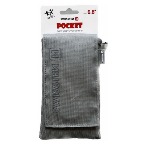 Pouzdro Swissten Pocket 6,8" šedé