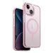 Kryt UNIQ Case Combat iPhone 15 6.1" Maglick Charging baby pink (UNIQ-IP6.1(2023)-COMAFMBPNK)