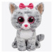 TY BEANIE BOOS KIKI - šedá kočka 24cm