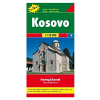 AK 0716 Kosovo 1:150 000 / automapa + mapa volného času FREYTAG-BERNDT, spol. s r.o.