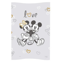 CEBA Podložka přebalovací měkká COSY 50x70 Disney Minnie&Mickey Grey