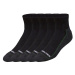 PARKSIDE® Pánské pracovní ponožky, 5 párů (43/46, černá/šedá/zelená)