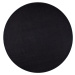 Hanse Home Collection koberce Kusový koberec Nasty 102055 Schwarz kruh Rozměry koberců: 133x133 