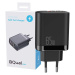 Rychlonabíječka Bqual Power GaN 65W 2x Usb-c 1x Usb-a Qc 3.0