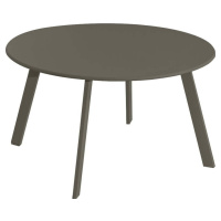 Ocelový kulatý zahradní odkládací stolek ø 70 cm Acero – LDK Garden