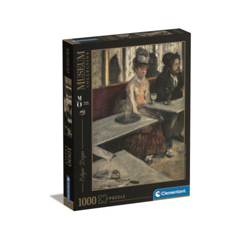 Clementoni - Puzzle 1000 Museum Orsay Degas, Dans un café