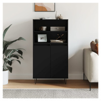 vidaXL Skříň highboard černá 60 x 36 x 110 cm kompozitní dřevo