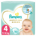 PAMPERS Box dárkový - Jednorázové pleny Premium Care 4 (9-14 kg), 104 ks + ubrousky ZDARMA