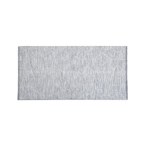 Krátkovlasý koberec krémově šedý 80 x 150 cm EDREMIT, 164817 BELIANI